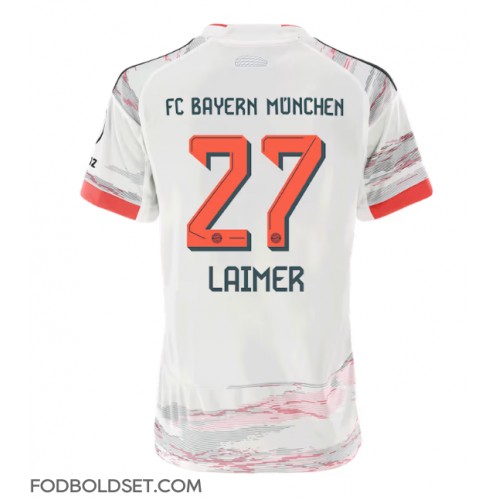 Bayern Munich Konrad Laimer #27 Udebanetrøje Dame 2025-26 Kortærmet